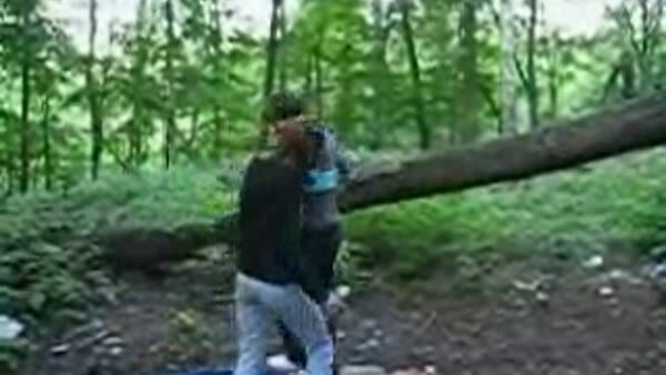 FemDom-BruTeens-Two Girls Trample in Forest 19m28s